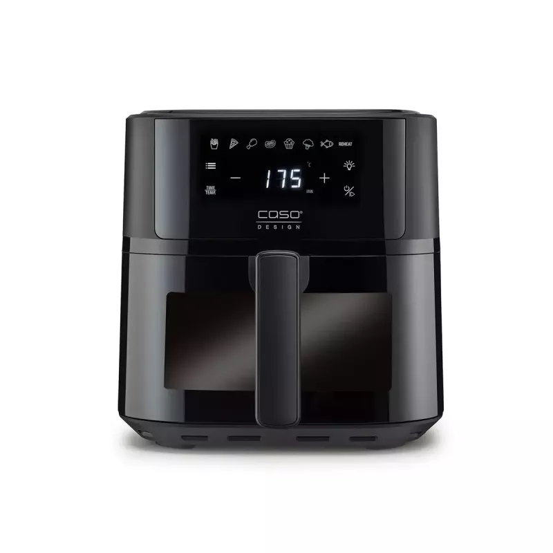 Gaisa fritieris Caso Designer gaisa fritieris 6.0 — 1700 W, 6 L ietilpība, melns