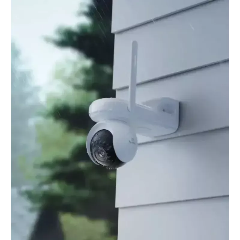 IP drošības kamera Reolink Argus Series B440 — 4K āra akumulatora, panoramēšanas un slīpuma, 90° H / 50° V / 110° D, bezvadu, balta