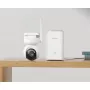 IP drošības kamera Reolink Argus Series B440 — 4K āra akumulatora, panoramēšanas un slīpuma, 90° H / 50° V / 110° D, bezvadu, balta