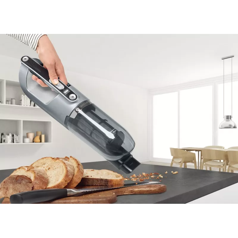Putekļsūcējs Bosch BCH3P210 2-in-1, sausā tīrīšana, 0.4 L putekļu tvertne, bezvada + elektrotīkls, pelēks/melns, 3 kg