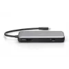 DIGITUS USB-C dokstacija, 7 porti - HDMI / 2x USB-A 3.2 Gen 2 / GbE / SD / MicroSD - 100W USB Power Delivery
