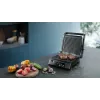 Philips 7000 series Kontaktgrils, Melns, Taisnstūrveida, Skārienjutīgs, 220 °C, Eņģes vāks, Bloķējams vāks, 180°