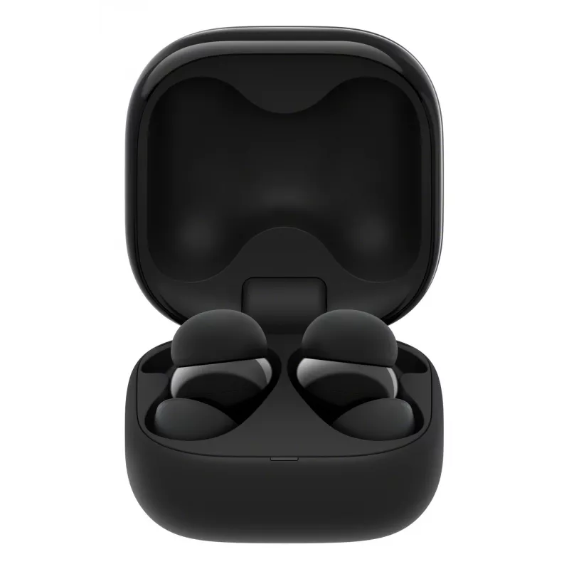 Bezvadu austiņas Sony LinkBuds Fit WFLS910NB — Bluetooth, 20–20000 Hz, 10 m diapazons, 75 g, melnas