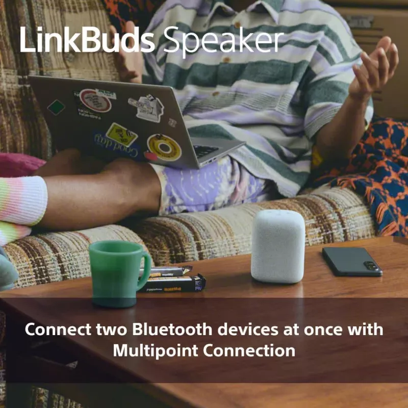 Pārnēsājams Bluetooth skaļrunis Sony SRS-LS1 Melns — ūdensizturīgs, kompakts dizains