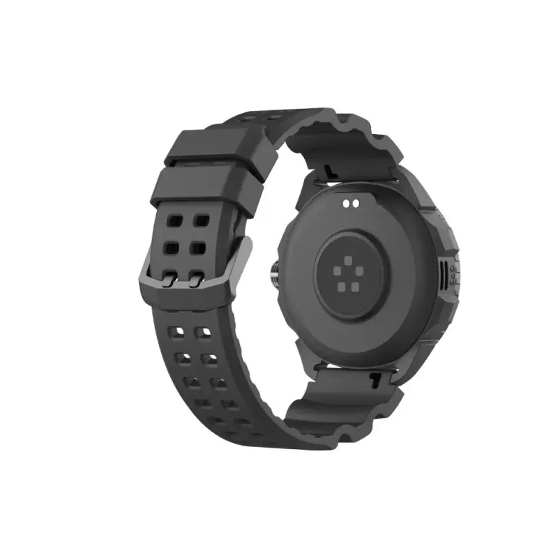Viedpulkstenis Hammer Hammer Watch 2 Melns — 1,5 collu AMOLED, GPS, ūdensizturīgs, sirdsdarbības mērītājs, fitnesa izsekošana