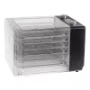 Pārtikas žāvētājs Adler AD 6660, 600 W, 6 paplātes, regulējams termostats, tērauds, salokāms dizains