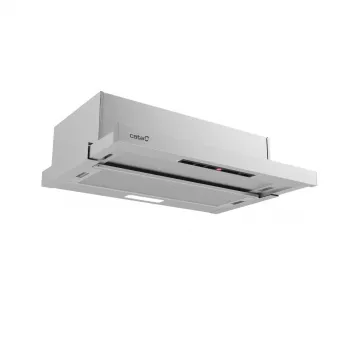 Iebūvējams teleskopisks tvaika nosūcējs CATA TFK 6005 X, nerūsējošais tērauds, 60 cm, 390 m³/h, mehānisks, energoefektivitātes klase B, CSLED
