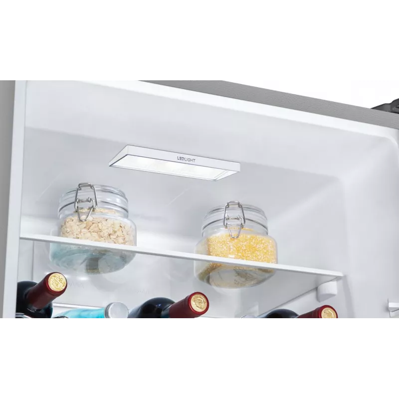 Gorenje Kombinētais ledusskapis-saldētājs N619EAXL4 SI, 304 L, No Frost (ledusskapis), SN-N, 6 kg/24h, E, Pelēks