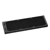 Viss vienā šķidruma dzesētājs DeepCool LT360, 3x 120 mm ventilatori, 2400 RPM, 72.04 cfm, 41 cm caurules, alumīnija radiators, melns