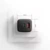 Axagon ACU-PQ30 PD3.0 & QC4+ 2xOUTPUTS sienas lādētājs 30W
