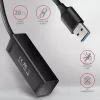 Axagon HUE-M1A 4x USB 3.2 Gen 1 MINI centrmezgls, metāls, 20 cm USB-A kabelis