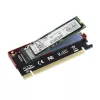 Axagon PCEM2-S PCIe x16 - M.2 NVMe M-key slota adapteris, ar pasīvu alumīnija dzesētāju