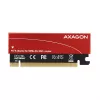 Axagon PCEM2-S PCIe x16 - M.2 NVMe M-key slota adapteris, ar pasīvu alumīnija dzesētāju