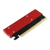 Axagon PCEM2-S PCIe x16 - M.2 NVMe M-key slota adapteris, ar pasīvu alumīnija dzesētāju