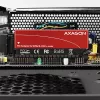 Axagon PCEM2-S PCIe x16 - M.2 NVMe M-key slota adapteris, ar pasīvu alumīnija dzesētāju
