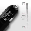 Axagon PWC-5V5 SMART auto lādētājs 24W, 2x USB-A ports, 5V/2.4A + 5V/2.4A