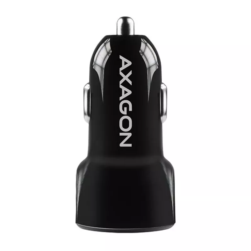 Axagon PWC-QC5 mobilās ierīces lādētājs Mobilais telefons, Viedtālrunis, Planšetdators, Universāls Melns Cigarešu šķiltavas Ātrā uzlāde Auto