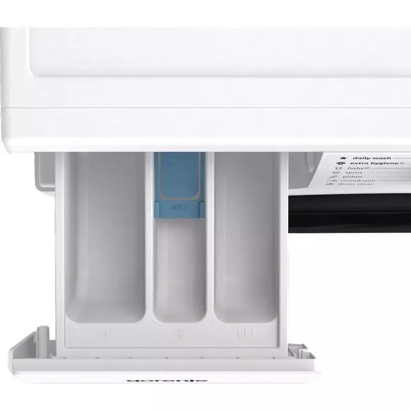 Veļas mašīna Gorenje W3NGPI72SBS ar priekšējo ielādi 7 kg, 1200 apgr./min, LCD, tvaiks, 59,5×43,5 cm, energoefektivitātes klase B