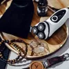 Vīriešu skuveklis Adler AD 2910w Darbības laiks līdz 60 min Baltā krāsā