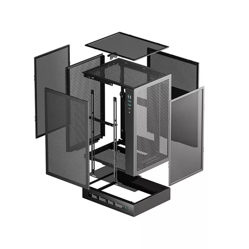 DEEPCOOL R-ch170-bknpi0d-g-1 datora torņa korpuss - melns
