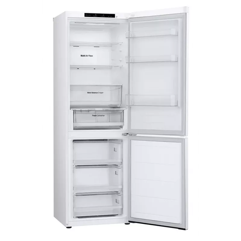 LG GBV3100ESW ledusskapis-saldētava Brīvi stāvoša 344 L Balts