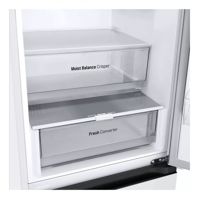 LG GBV3100ESW ledusskapis-saldētava Brīvi stāvoša 344 L Balts