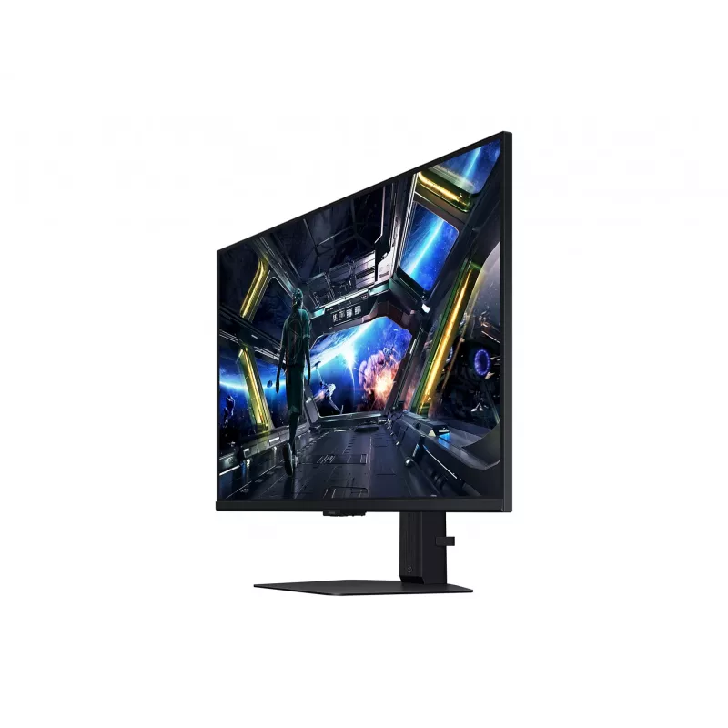 Samsung S32DG702EU monitors 32 collas 4K UHD (3840x2160) IPS, 1 ms, 350 cd/m², 144 Hz, FreeSync Premium, USB centrmezgls, skaļruņi, augstumā regulējams