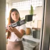 Polti Vaporetto Smart 110 Eco cilindru tvaika tīrītājs 1500 W Melns, Zaļš, Balts