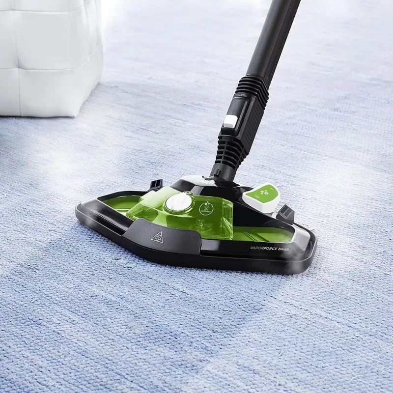 Polti Vaporetto Smart 110 Eco cilindru tvaika tīrītājs 1500 W Melns, Zaļš, Balts