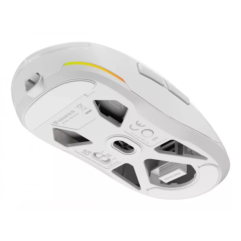 GENESIS NMG-2194 pele Gaming Ambidextrous Bluetooth + USB Type-C Optical 26000 DPI