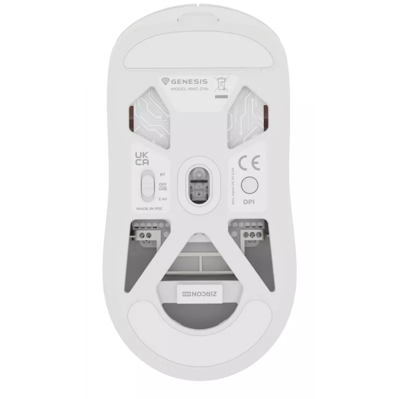 GENESIS NMG-2194 pele Gaming Ambidextrous Bluetooth + USB Type-C Optical 26000 DPI