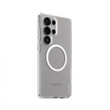 PanzerGlass CARE™ by ® Urban Combat Case Caurspīdīgs ar Baltu Qi Samsung Galaxy S25 Ultra
