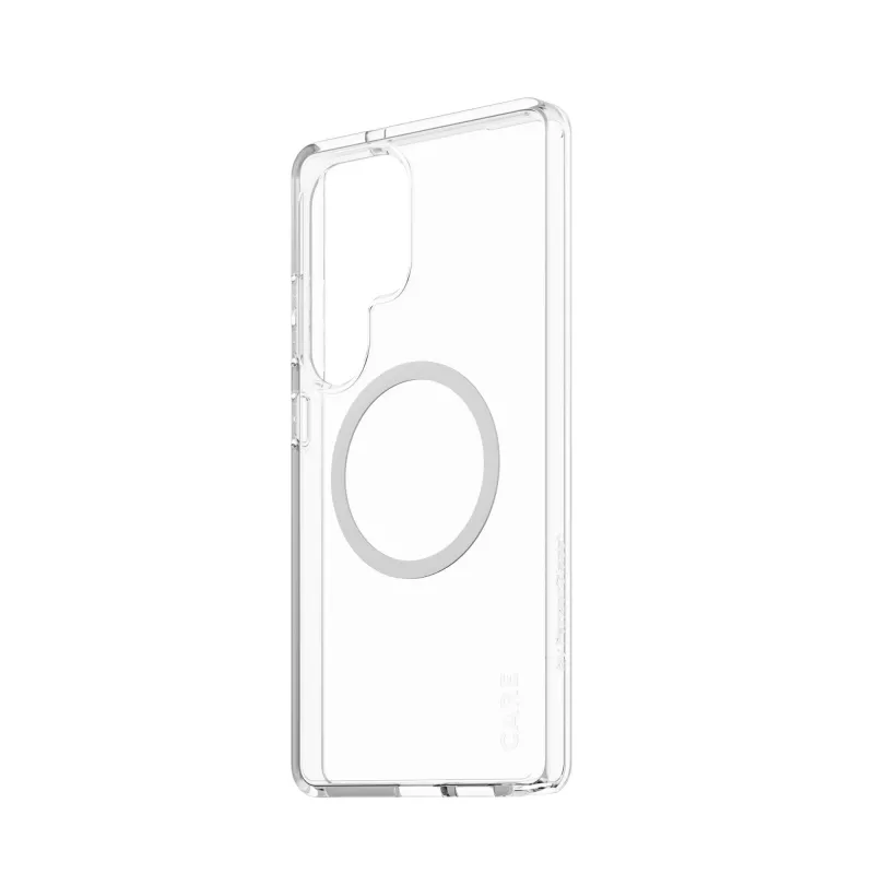 PanzerGlass CARE™ by ® Urban Combat Case Caurspīdīgs ar Baltu Qi Samsung Galaxy S25 Ultra