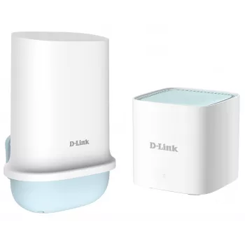 D-Link 5G Wi-Fi 6 komplekts ar ārējo antenu DWP-1010/KT, Balts, Iekšējā, Tīkla sistēma, Barošana, Statuss, Divu joslu (2.4 GHz / 5 GHz), Wi-Fi 6 (802.11ax)