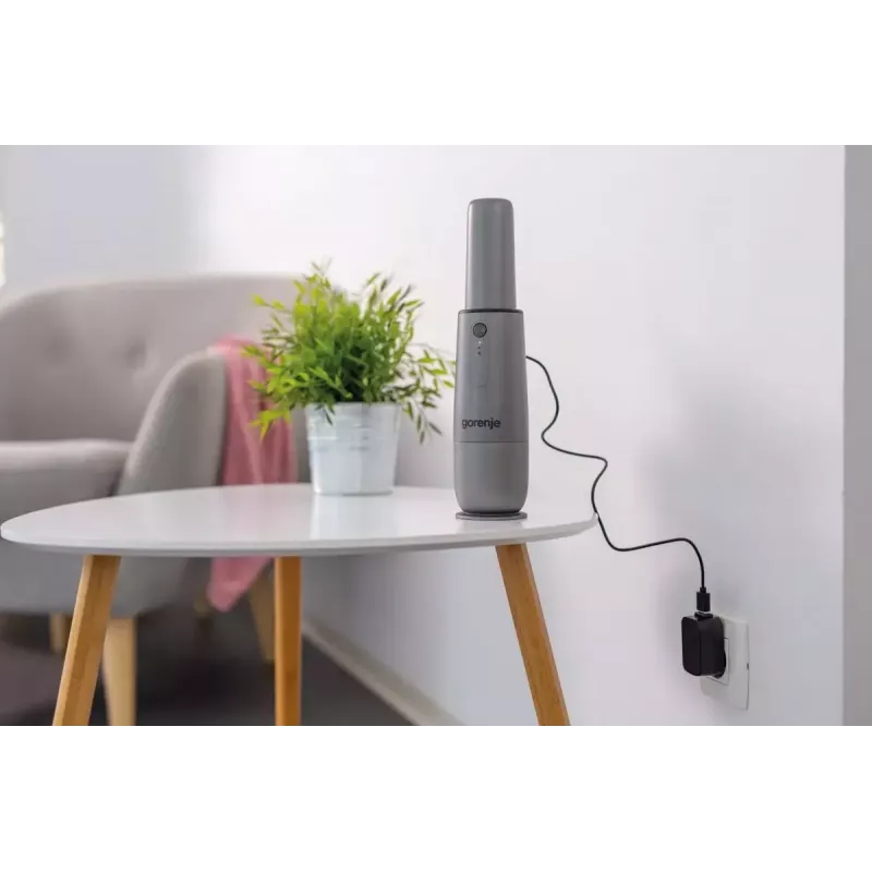 Gorenje MVC72HGA rokas putekļsūcējs Pelēks Bez maisiņa