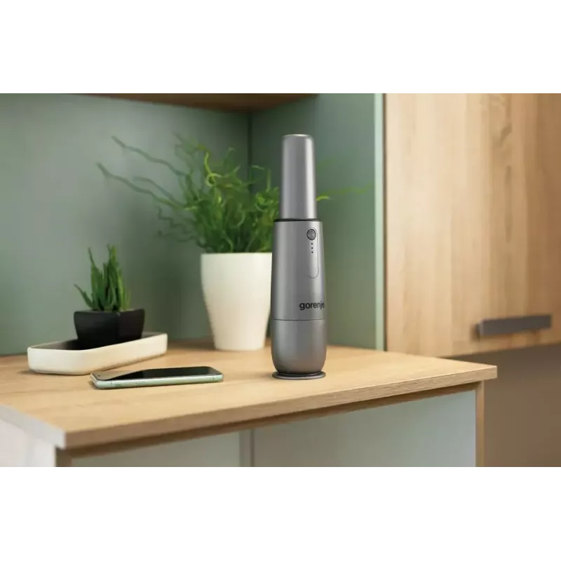 Gorenje MVC72HGA rokas putekļsūcējs Pelēks Bez maisiņa