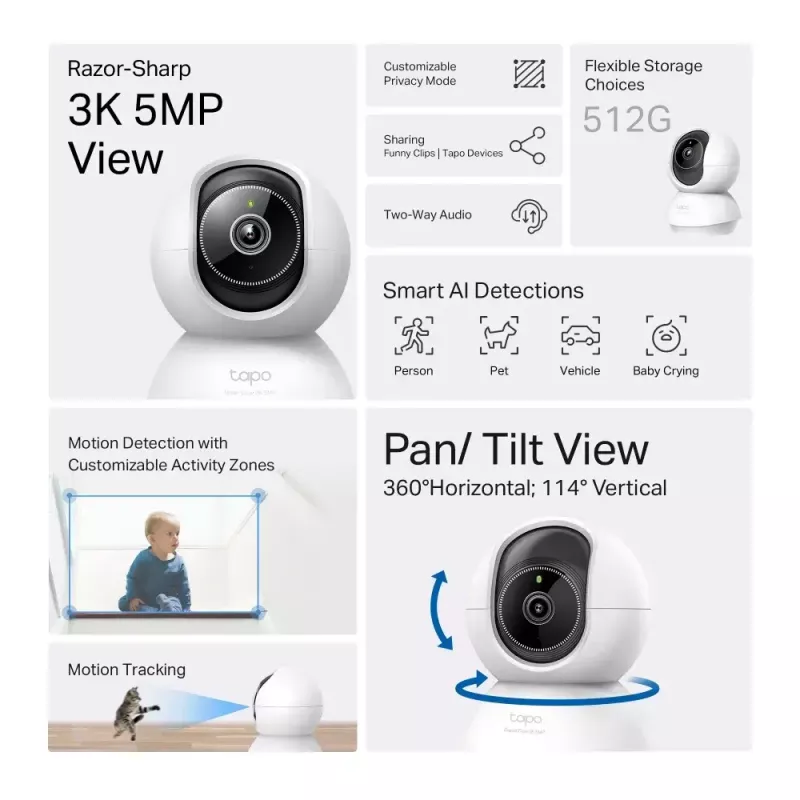 Novērošanas kamera Hikvision DS-2DE2C400MWG-4G PTZ 4 MP