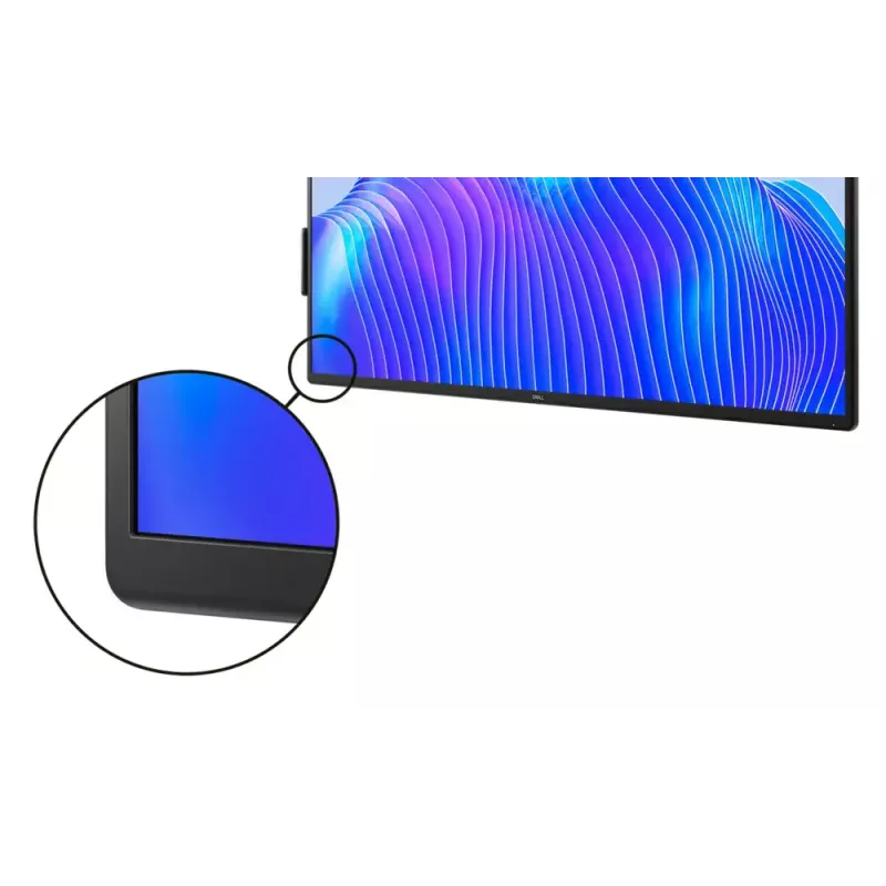 DELL P5525QC Digitālās izkārtnes plakanais panelis 138,8 cm (54,6 collas) LCD 400 cd/m² 4K Ultra HD Melns