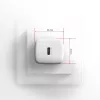 Sienas lādētājs Axagon ACU-PD30W 1x QC3.0/AFC/FCP/PD Type-C 30W Balts