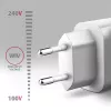 Axagon ACU-QC18W QC3.0 1xIZEJA sienas lādētājs 18W