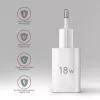 Axagon ACU-QC18W QC3.0 1xIZEJA sienas lādētājs 18W