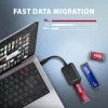 Axagon ADM2-CM USB-C adapteris M.2 NVMe SATA 10Gbps Melns