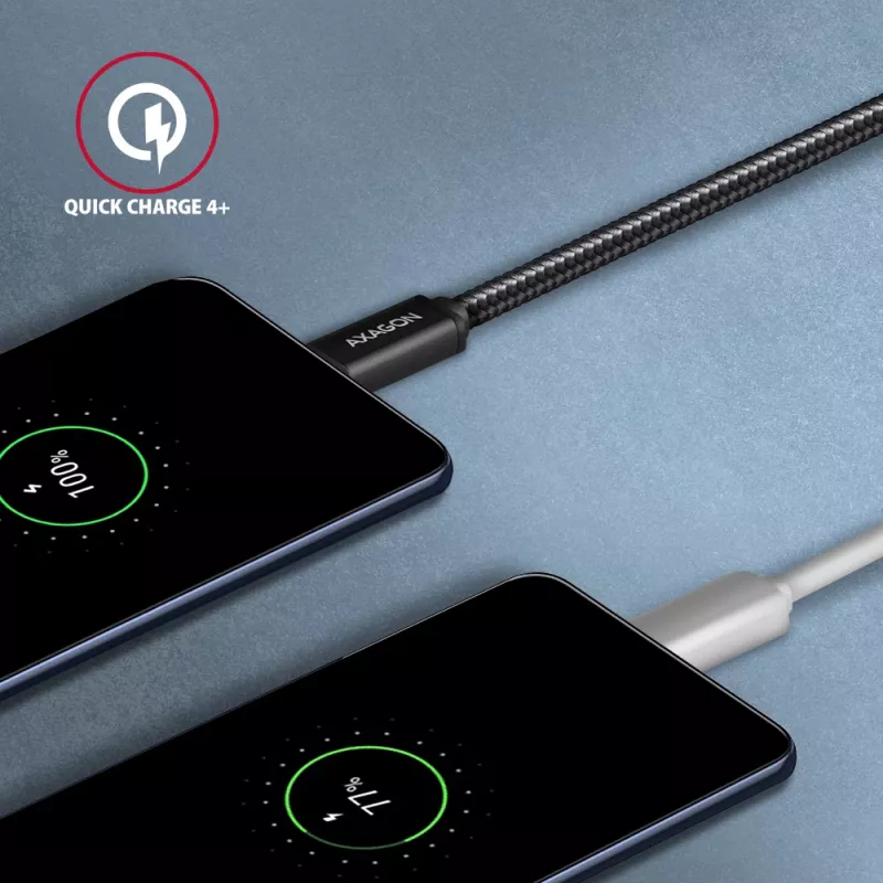 Axagon BUCM3-CM30AB SPEED USB-C <> USB-C 3.2 Gen 1 kabelis 3 m