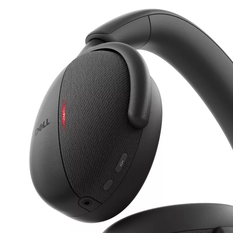 DELL Pro Premium Wireless ANC Headset - WL7024, vadu un bezvadu, zvaniem/mūzikai, 20 - 20000 Hz, 297 g, austiņas, melna