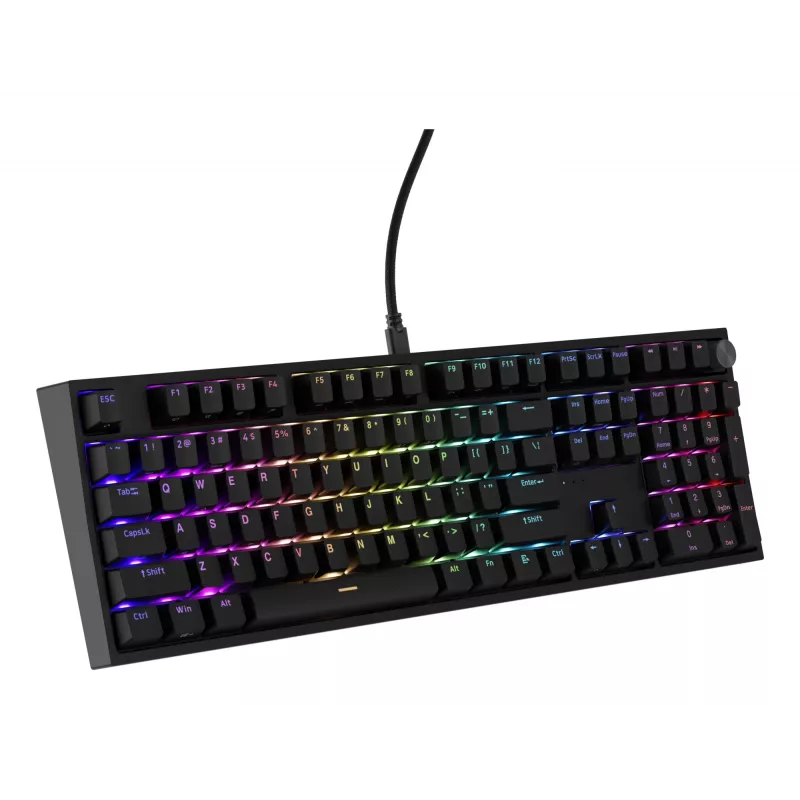 GENESIS THOR 404 tastatūra Universāla USB QWERTY angļu Melna