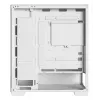 PC korpuss DeepCool CG580 WH Balts — ATX/mATX/ITX, rūdīts stikls, atbalsta 120/140 mm ventilatorus, 3.5 collu×2, 2.5 collu×3, USB 3.2 Gen1