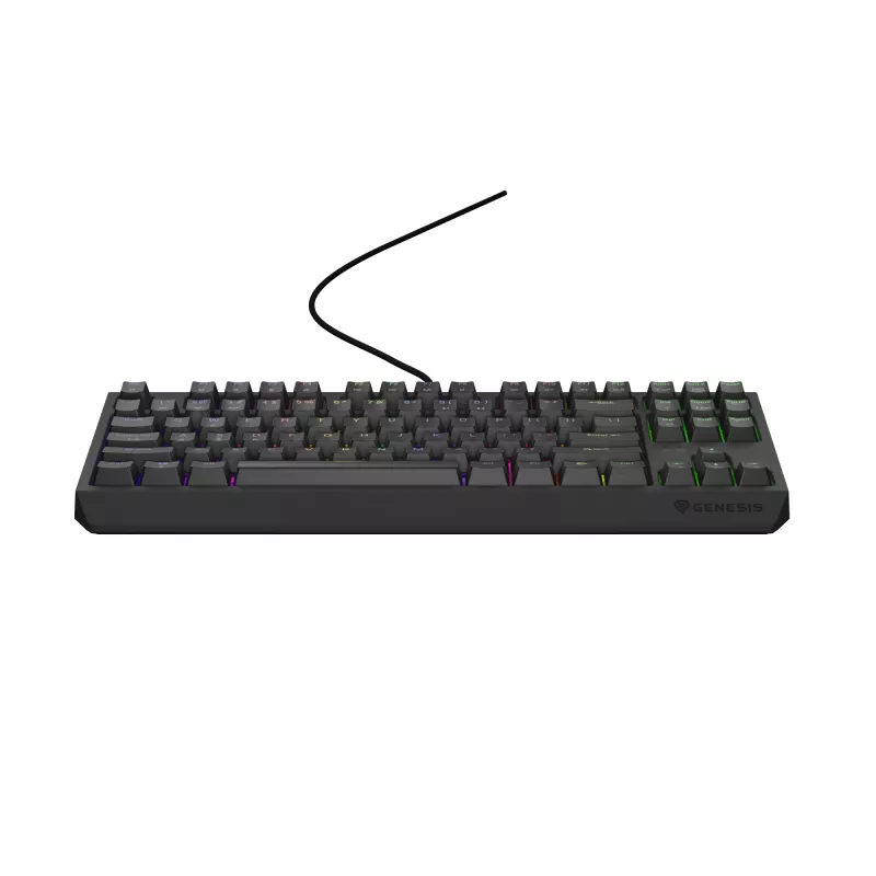GENESIS Thor 230 TKL tastatūra Gaming USB + RF Wireless + Bluetooth QWERTY Melna