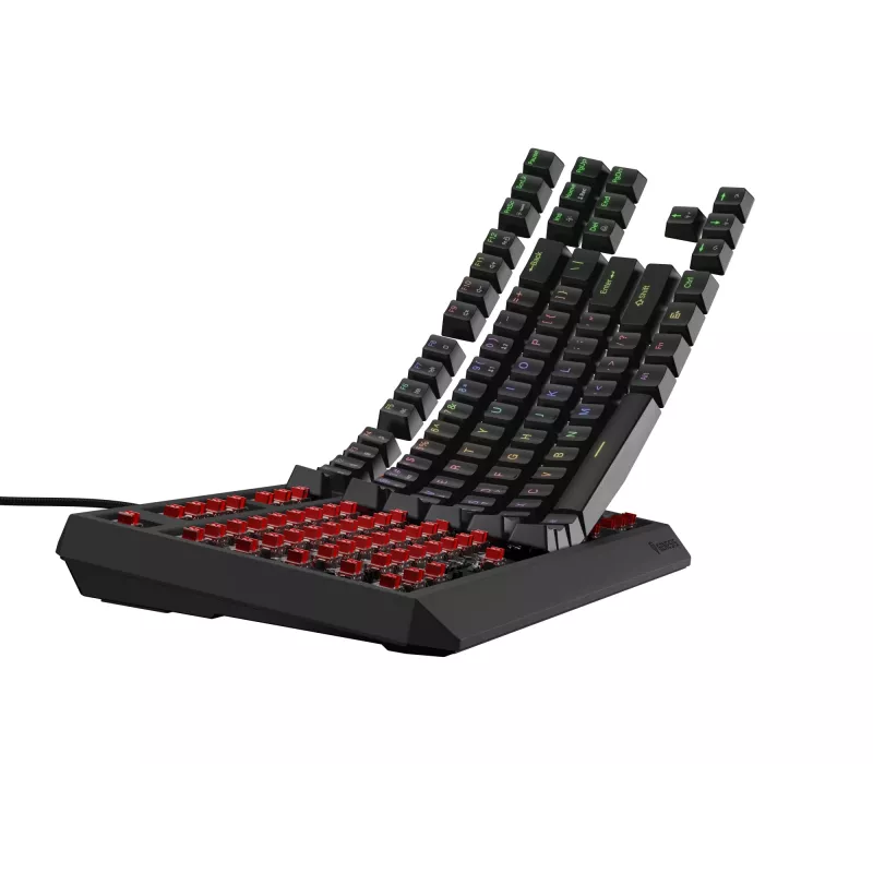 GENESIS Thor 230 TKL tastatūra Gaming USB + RF Wireless + Bluetooth QWERTY Melna