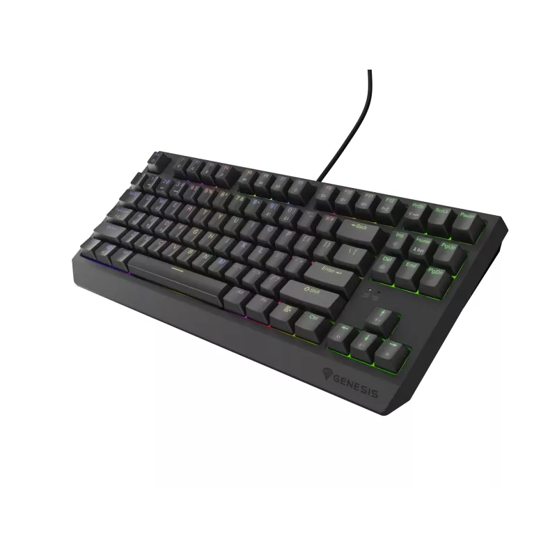 GENESIS Thor 230 TKL tastatūra Gaming USB + RF Wireless + Bluetooth QWERTY Melna
