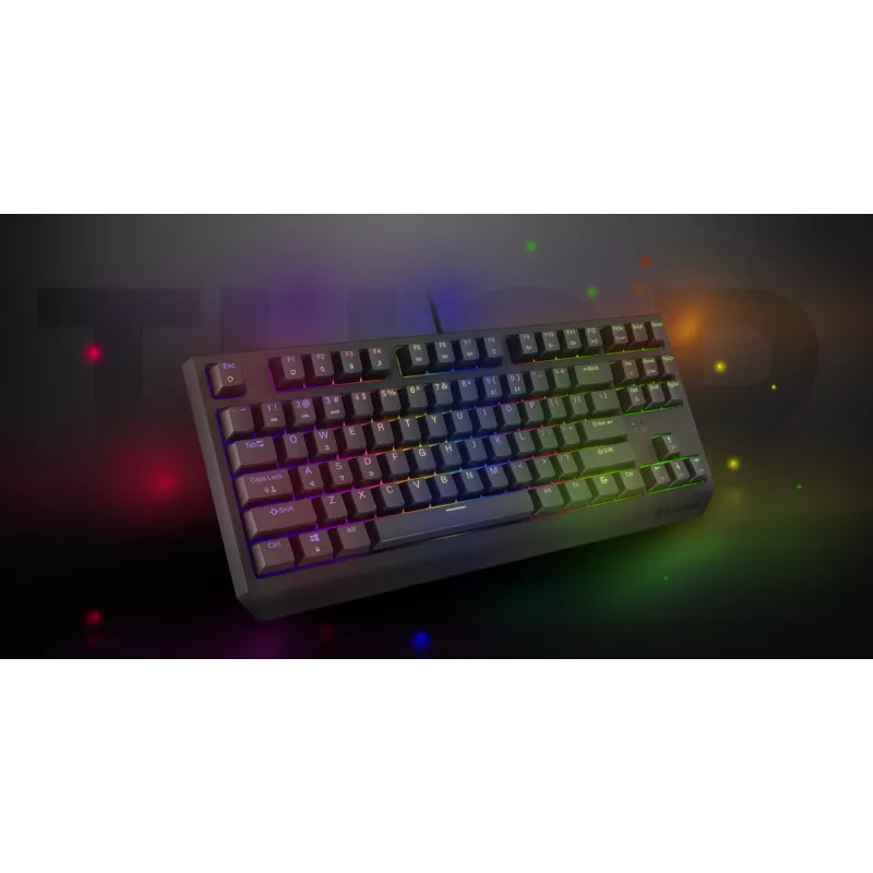 GENESIS Thor 230 TKL tastatūra Gaming USB + RF Wireless + Bluetooth QWERTY Melna